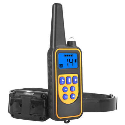 Dog Training Collar with Remote – IP67 Waterproof 875 Yards Range