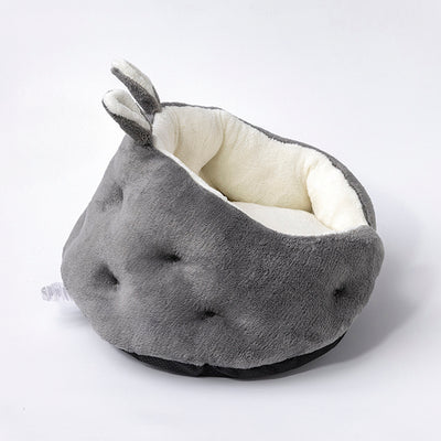 Bunny Ear Design Pet Bed – Soft Plush Dog & Cat Bed | Cozy Faux Fur Nest | Cute Bunny Ear Shape | Free Shipping