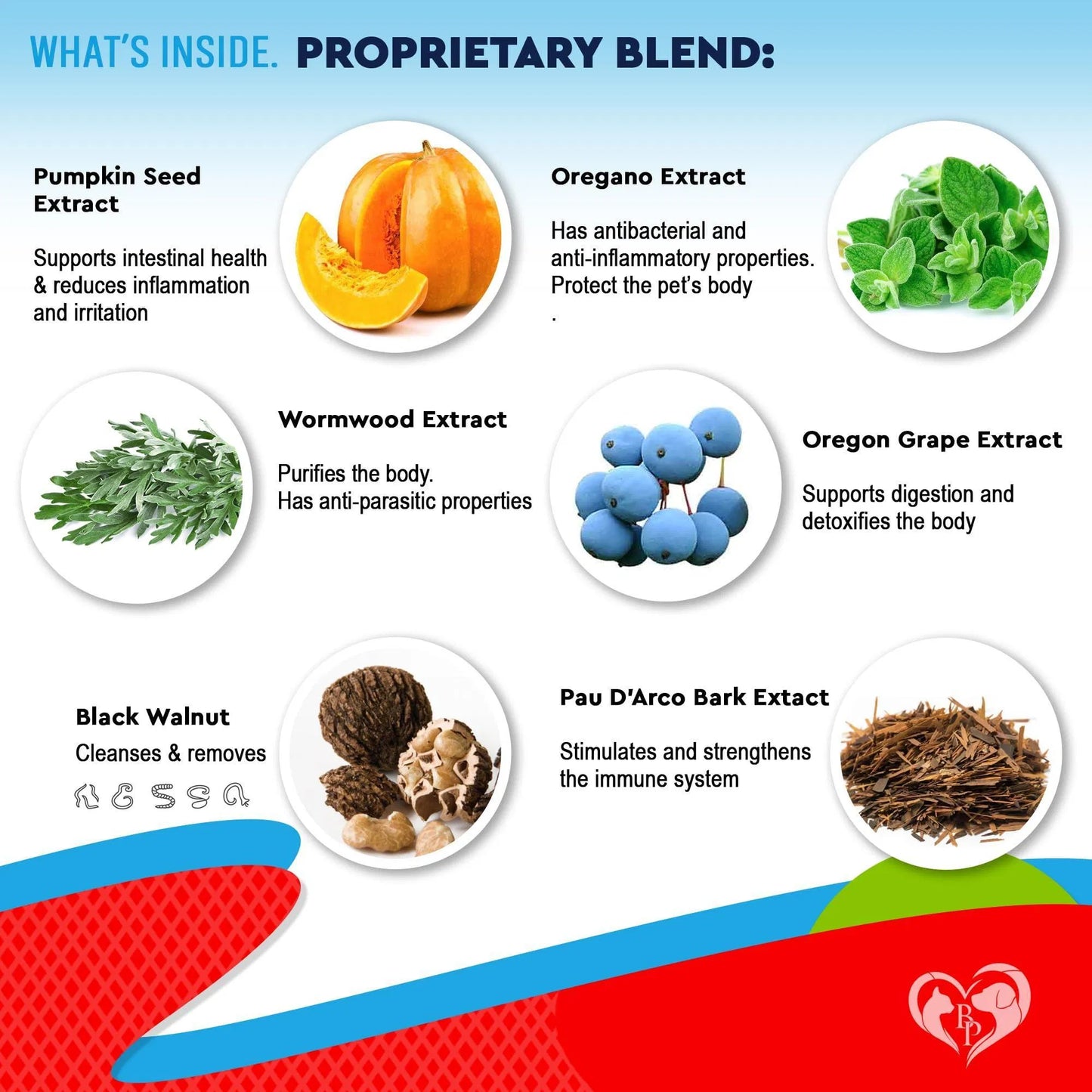 Natural Liquid Dewormer for Cats & Dogs – Broad Spectrum Worm Treatment for Kittens & Puppies