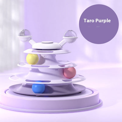 Four-Layer Turntable Cat Toy