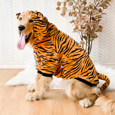 Tiger Pet Costume for Dogs – Golden Retriever Outfit
