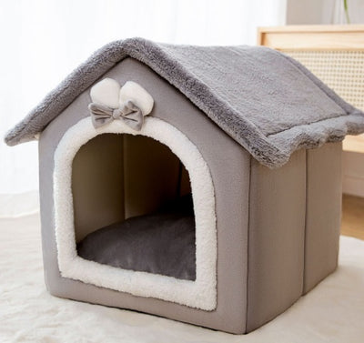 Self-Warming Plush Pet Bed