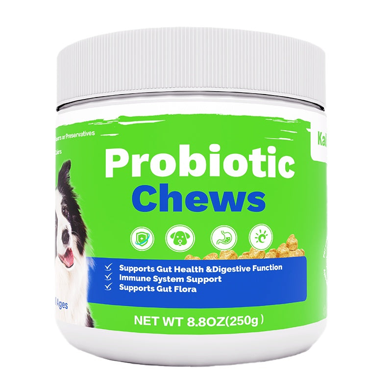 Probiotic Chews for Dogs – Healthy Gut & Digestive Support Supplement
