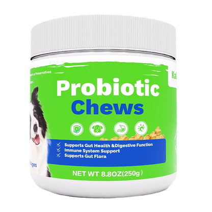Probiotic Chews for Dogs – Healthy Gut & Digestive Support Supplement